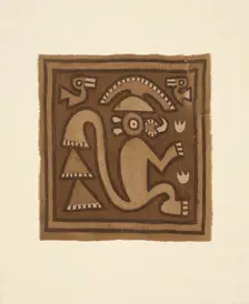 Panel, Peru, A.D. 1000/1476. Creator: Unknown