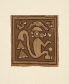 Panel, Peru, A.D. 1000/1476. Creator: Unknown