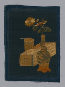 Panel piece, China, Qing dynasty (1644-1911), 1800/50. Creator: Unknown