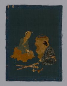 Panel piece, China, Qing dynasty (1644-1911), 1800/50. Creator: Unknown