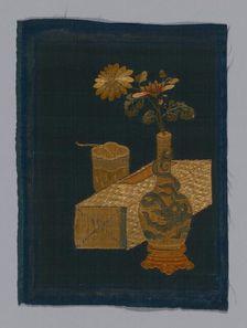 Panel piece, China, Qing dynasty (1644-1911), 1800/50. Creator: Unknown