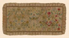 Panel (Pillow Case?), Greece, 1775/1825. Creator: Unknown