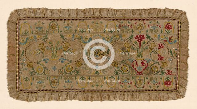 Panel (Pillow Case?), Greece, 1775/1825. Creator: Unknown.