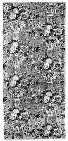 Panel (Pillar Print), England, 18th century. Creator: Unknown