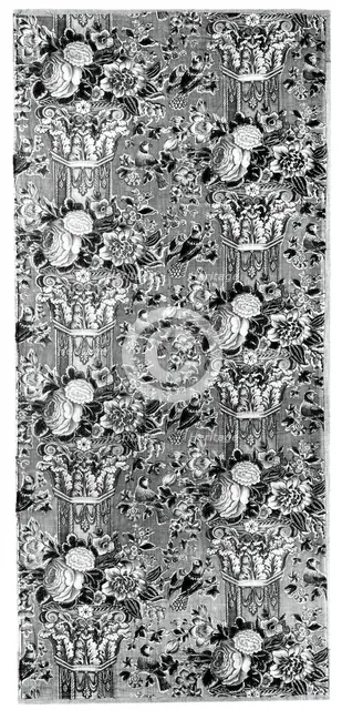 Panel (Pillar Print), England, 18th century. Creator: Unknown.