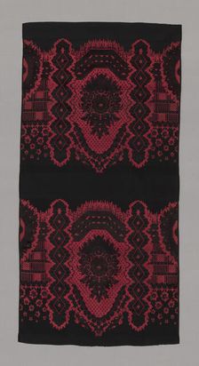 Panel (woven #6), England, Late 18th century. Creator: Unknown