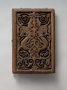 Panel with Horse Heads, Egypt, 11th century. Creator: Unknown