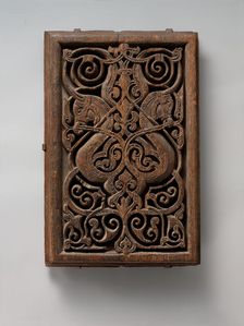 Panel with Horse Heads, Egypt, 11th century. Creator: Unknown