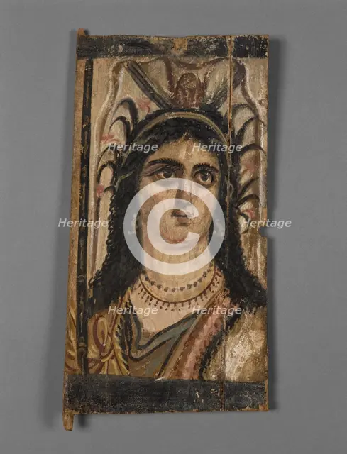 Panel with Painted Image of Isis, A.D. 100-200. Creator: Unknown.