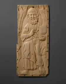 Panel with St. Peter or St. Paul (?), Byzantine, 500s. Creator: Unknown