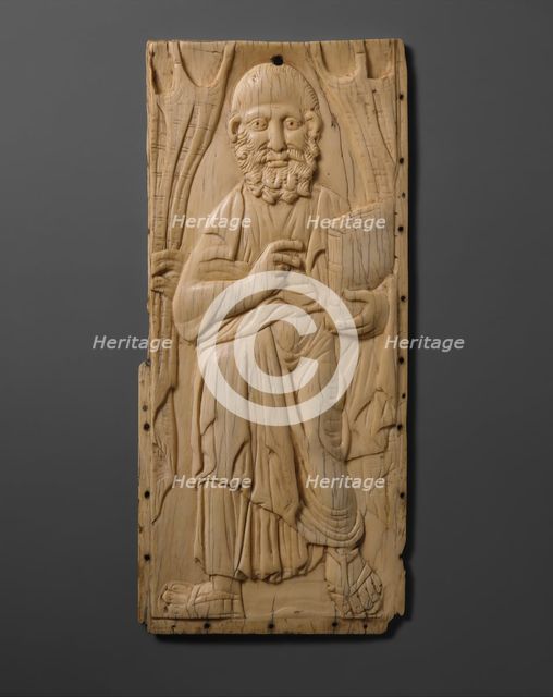 Panel with St. Peter or St. Paul (?), Byzantine, 500s. Creator: Unknown.