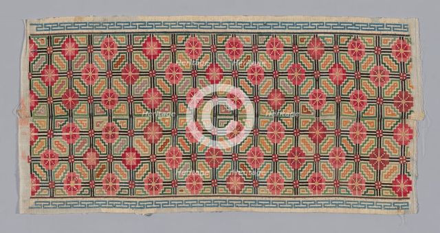 Panel (Trouser Band), China, Qing dynasty (1644-1911), 1875/1900. Creator: Unknown.
