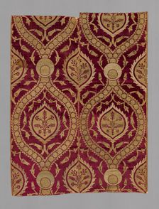 Panel, Turkey, 1550/1600. Creator: Unknown