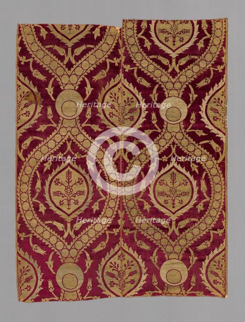 Panel, Turkey, 1550/1600. Creator: Unknown.