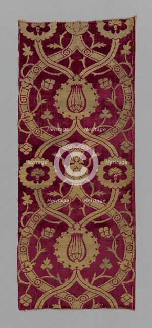 Panel, Turkey, 1550/75. Creator: Unknown.