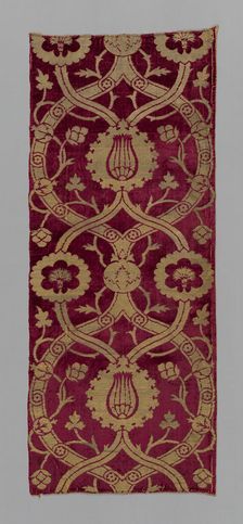 Panel, Turkey, 1550/75. Creator: Unknown