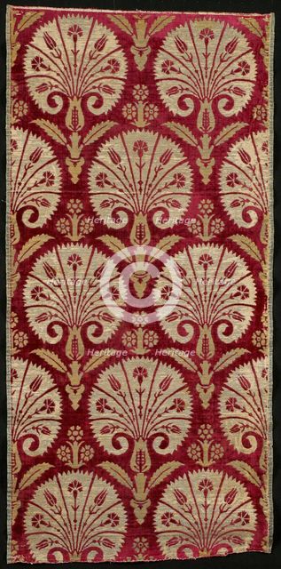 Panel, Turkey, 1575/1625. Creator: Unknown.