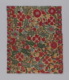 Panel, Turkey, 17th century. Creator: Unknown
