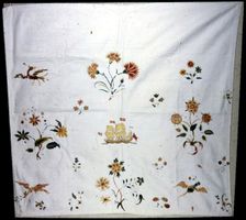 Panel, United States, 1701/25. Creator: Unknown