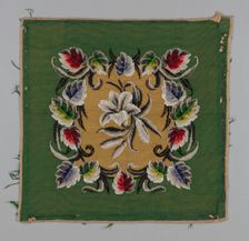 Panel, United States, 19th century. Creator: Unknown