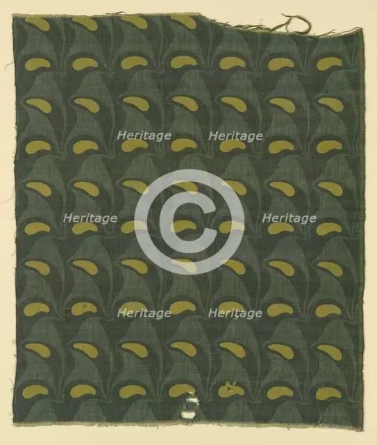Panel (Upholstery Fabric), Vienna, c. 1902. Creator: Koloman Moser.