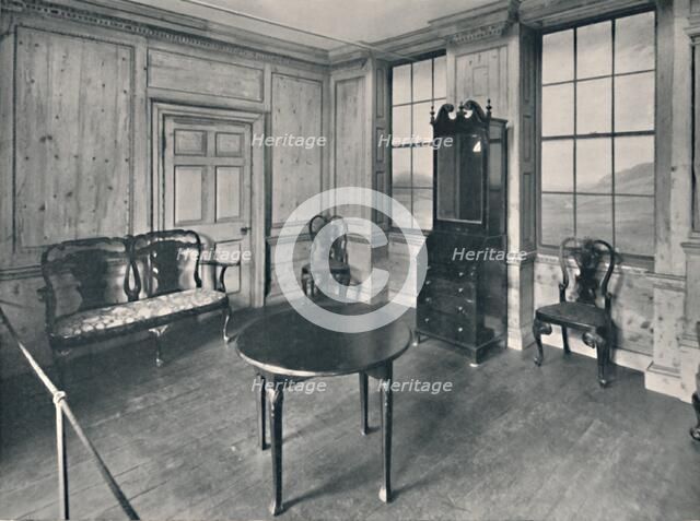 'Panelled Room, date about 1740, with Furniture Mostly of the Queen Anne Period', 1927. Artist: Unknown.