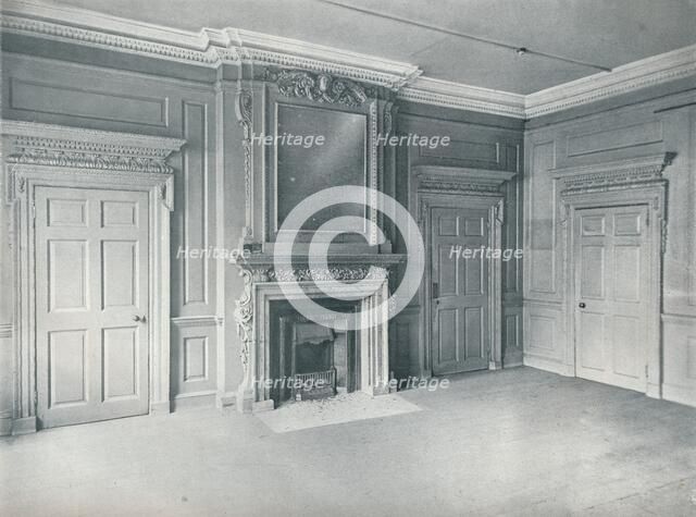 'Panelled room, early eighteenth century, 26, Hatton Garden', 1907. Artist: Unknown.