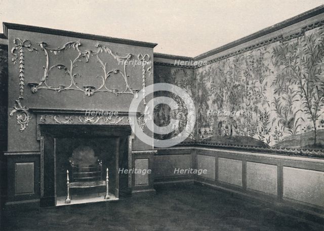 'Panelled Room from a Gloucestershire House,  (c1740),  1927. Artists: Edward F Strange, Unknown.