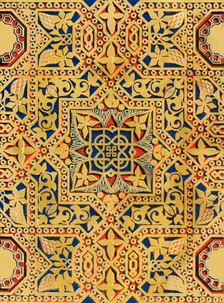 Panels on walls, Tower of the Captive 1907. Creator: Unknown