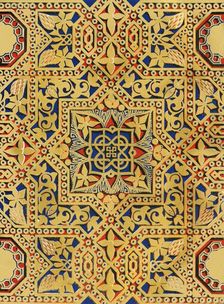 Panels on walls, Tower of the Captive 1907. Creator: Unknown