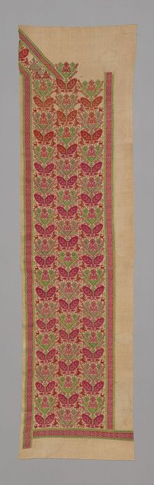 Panels (For a Bed Curtain), Greece, 17th/18th century. Creator: Unknown