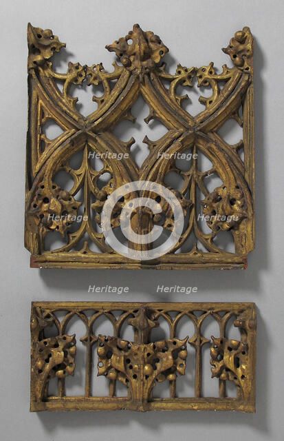 Panels, French, late 15th century. Creator: Unknown.