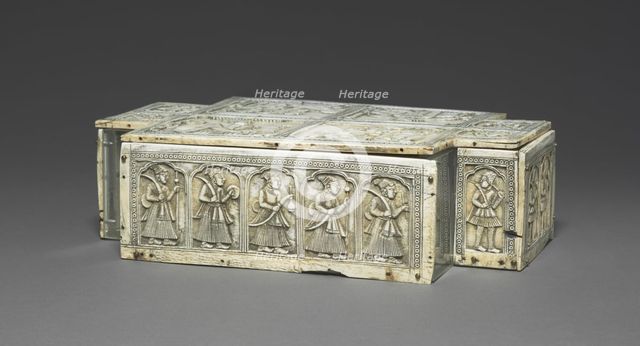 Panels from a Box, c. 1700. Creator: Unknown.