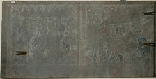 Panels from a Funerary Couch (Guanchuang), Northern Wei dynasty (386-535); c. 525. Creator: Unknown