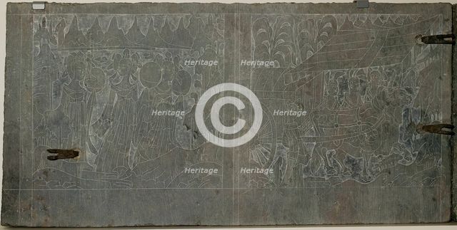 Panels from a Funerary Couch (Guanchuang), Northern Wei dynasty (386-535); c. 525. Creator: Unknown.
