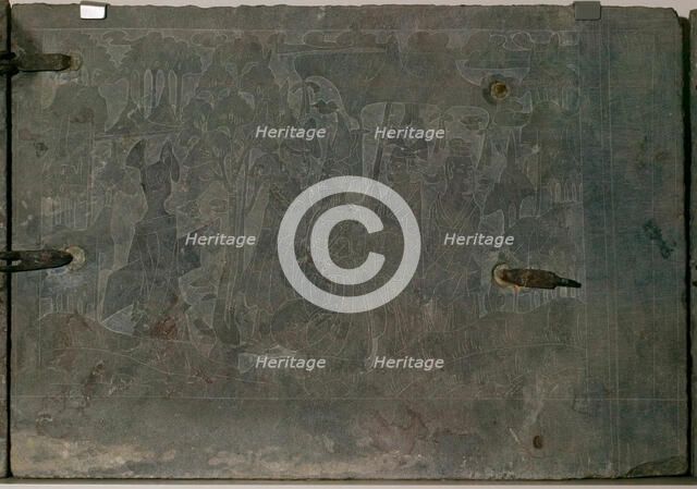 Panels from a Funerary Couch (Guanchuang), Northern Wei dynasty (386-535); c. 525. Creator: Unknown.