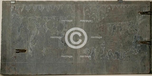 Panels from a Funerary Couch (Guanchuang), Northern Wei dynasty (386-535); c. 525. Creator: Unknown.