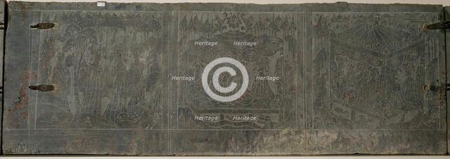Panels from a Funerary Couch (Guanchuang), Northern Wei dynasty (386-535); c. 525. Creator: Unknown.