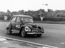 Panhard Dyna 120 at Daily Express Trophy race, Silverstone 1954. Creator: Unknown