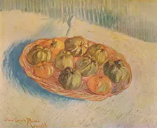Panier Rempli De Pommes 1887. Artist: Vincent van Gogh