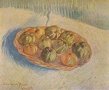 Panier Rempli De Pommes 1887. Artist: Vincent van Gogh