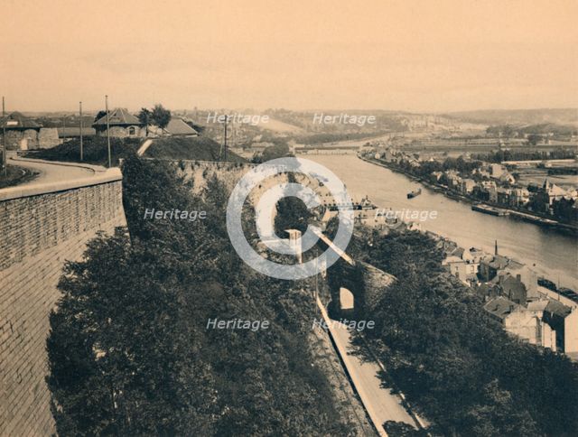 'Panorama de la Meuse vu de la route Merveilleuse', c1900. Artist: Unknown.