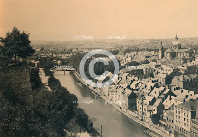 'Panorama de la Sambre', c1900. Artist: Unknown.