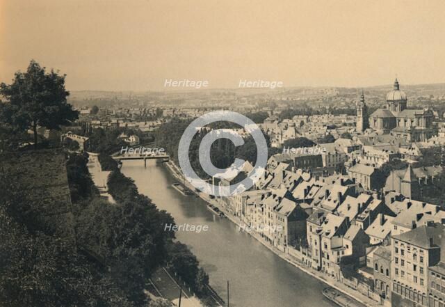 'Panorama de la Sambre', c1900. Artist: Unknown.