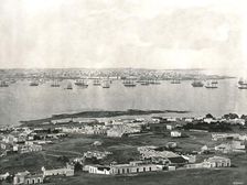 Panorama from the hill, Montevideo, Uruguay, 1895. Creator: Unknown