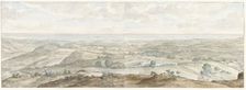 Panorama from Collis Minervalis, 1778. Creator: Louis Ducros