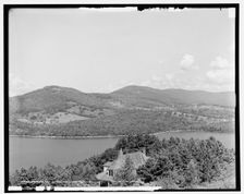 Panorama from Shepard Hill, Asquam Lake, N.H., c1906. Creator: Unknown