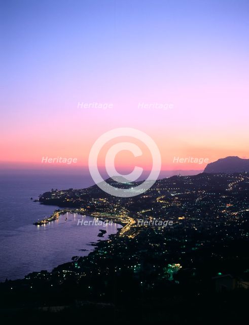 Panorama, Funchal, Madeira, Portugal. Creator: Peter Thompson.
