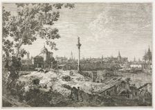 Panorama of a City on a River. Creator: Antonio Canaletto (Italian, 1697-1768)