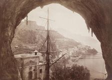 Panorama of Amalfi from St. Christopher's, c1880. Creator: Giacomo Brogi